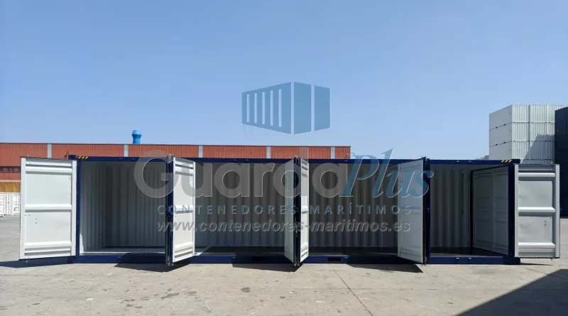 CONTENEDOR 40 PIES HC CON PUERTAS