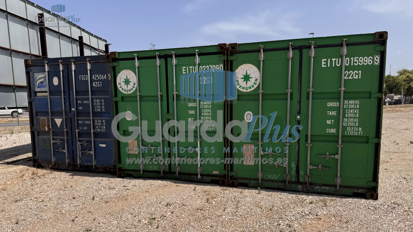 Contenedor 20 pies usado